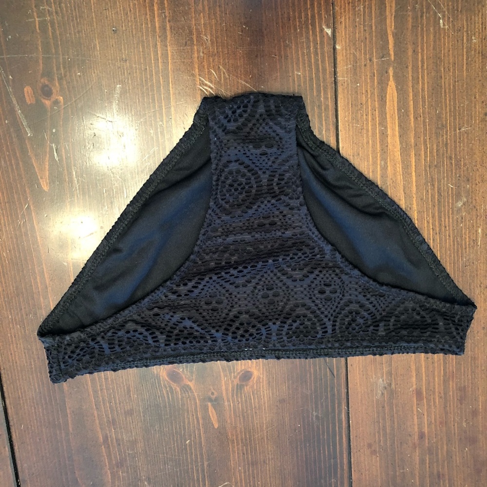 Black lace bottoms